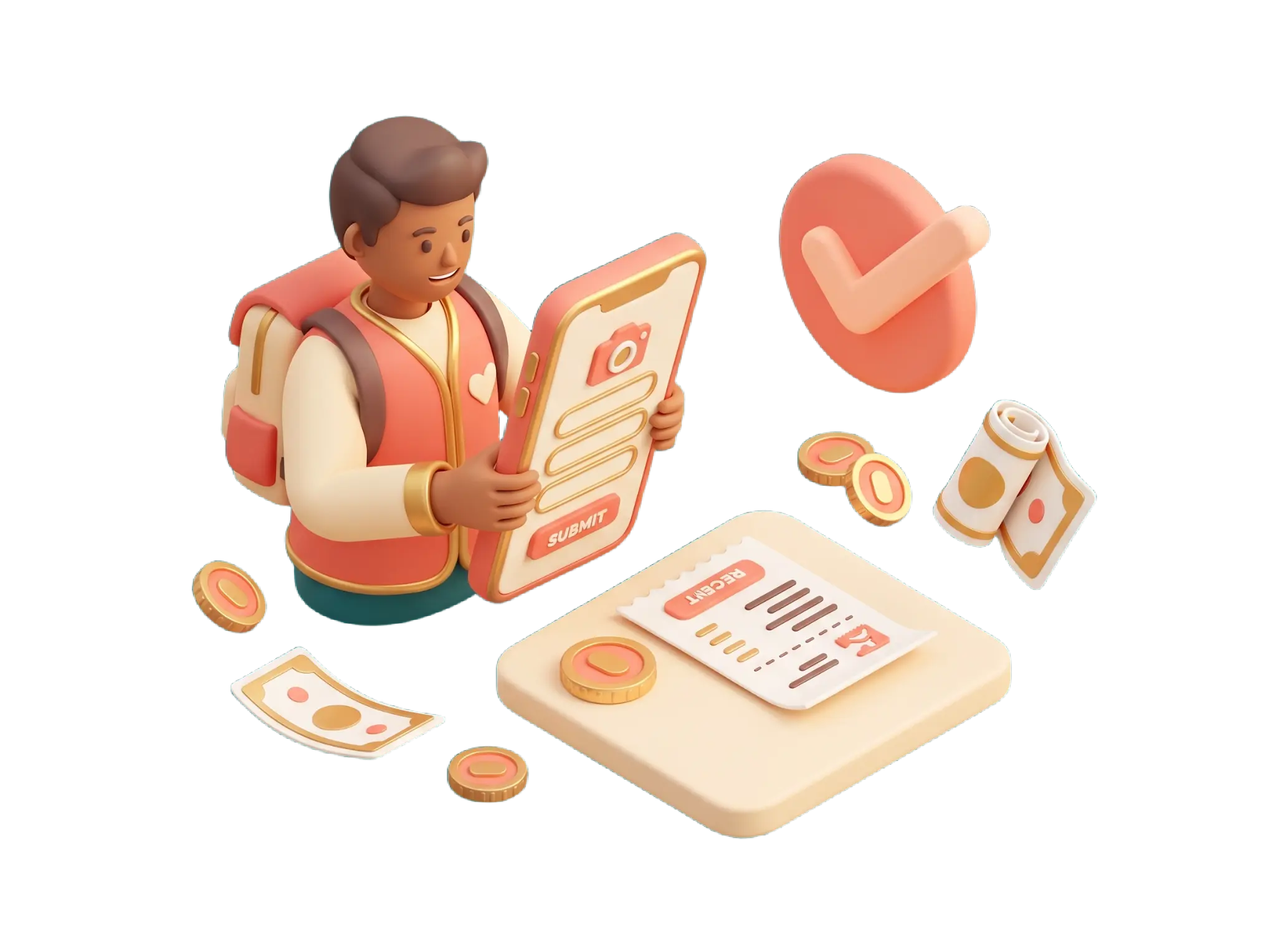 For volunteers illustration